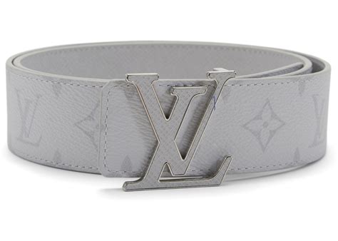 white monogram louis vuitton belt